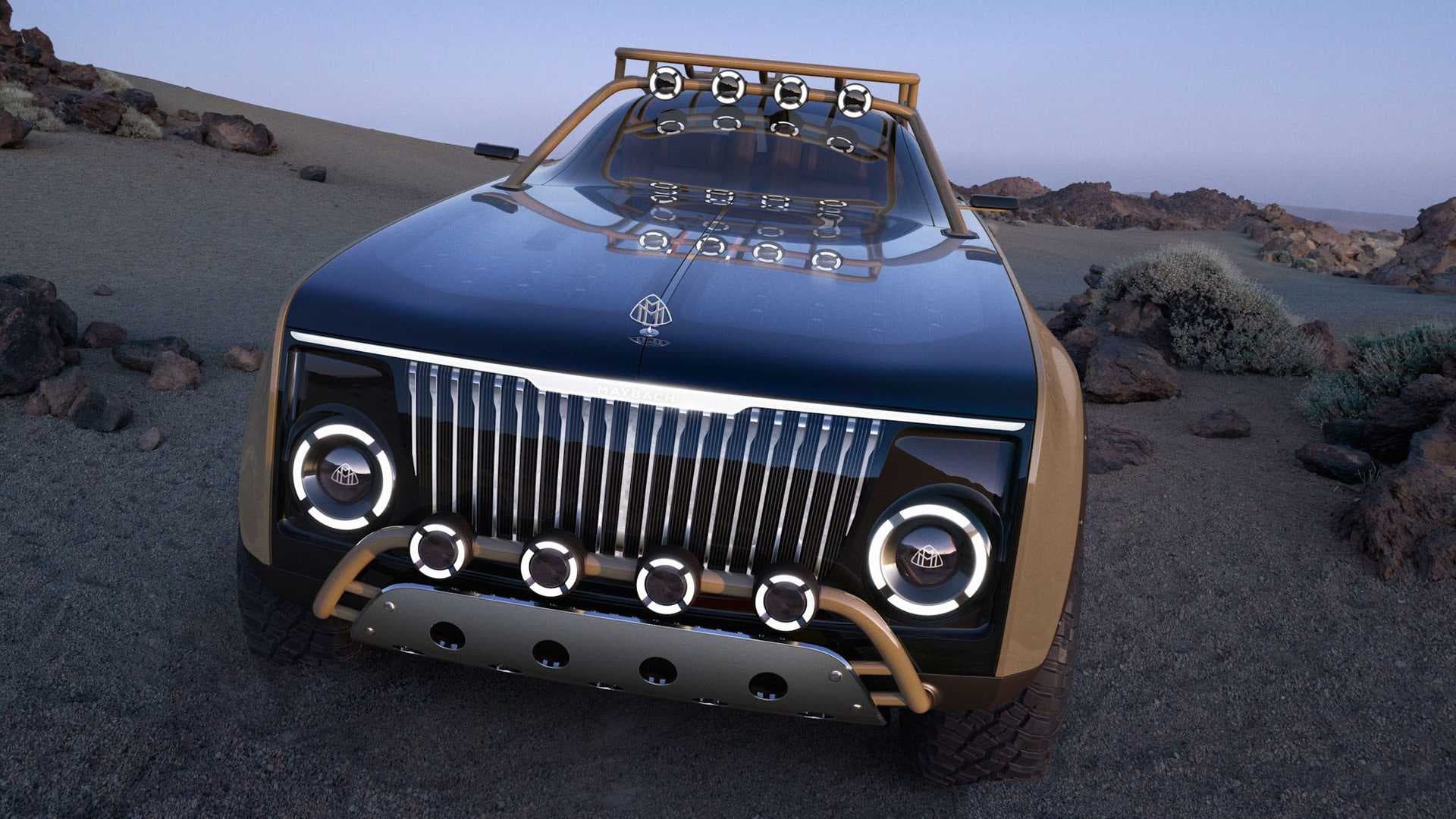 Solar-Powered and Six Metres Long Mercedes-Maybach off-roader