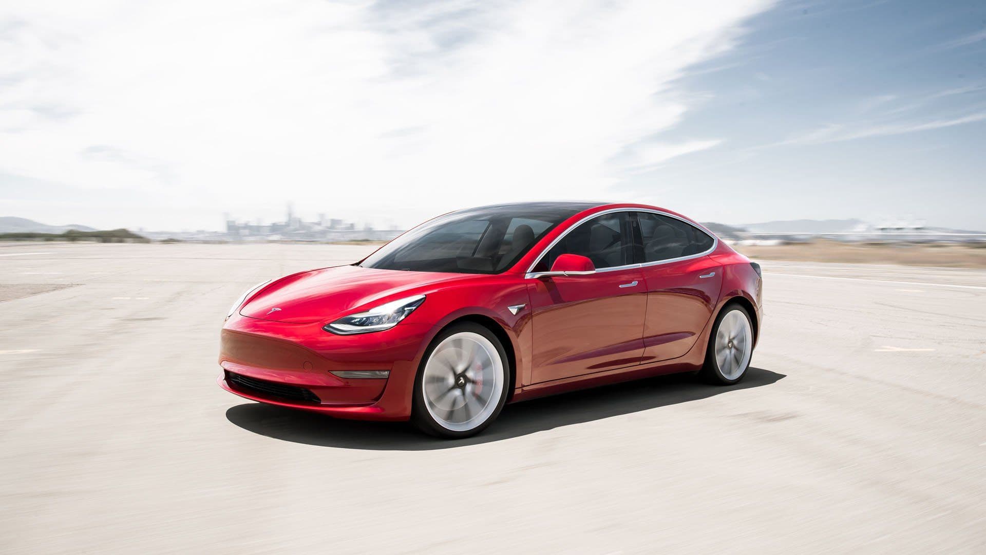 Tesla Model 3 Appears in Dubai Taxi Fleet